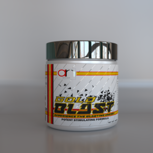gold blast strongest pre workout supplement with citrulline, beta alanine, caffeine